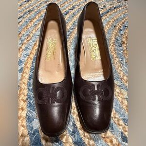 Salvatore Ferragamo Leather Pumps